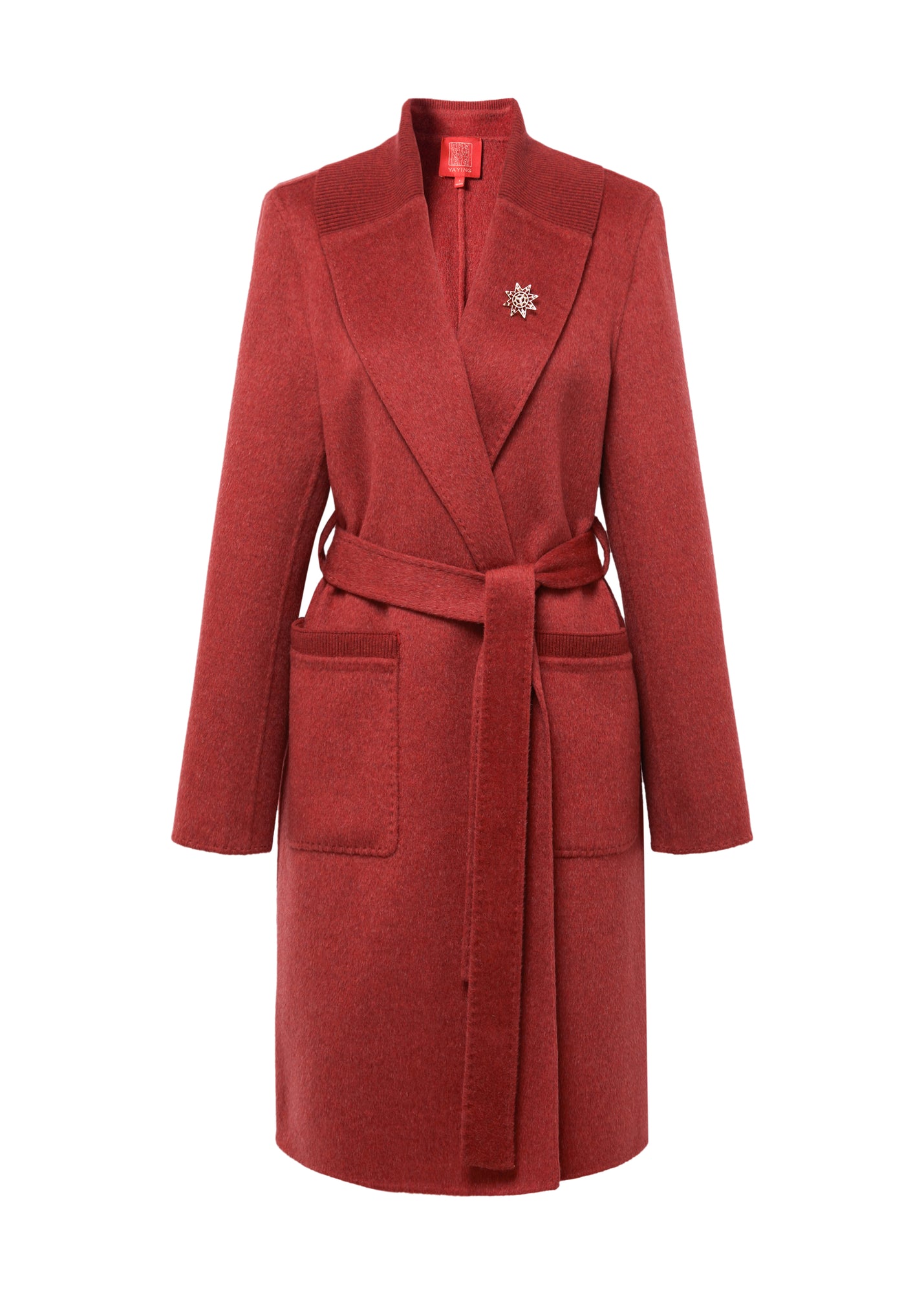 Wool Coat | Red