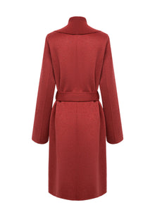 Wool Coat | Red
