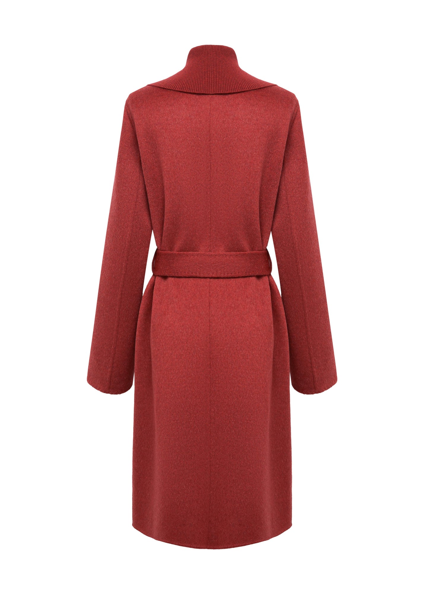 Wool Coat | Red