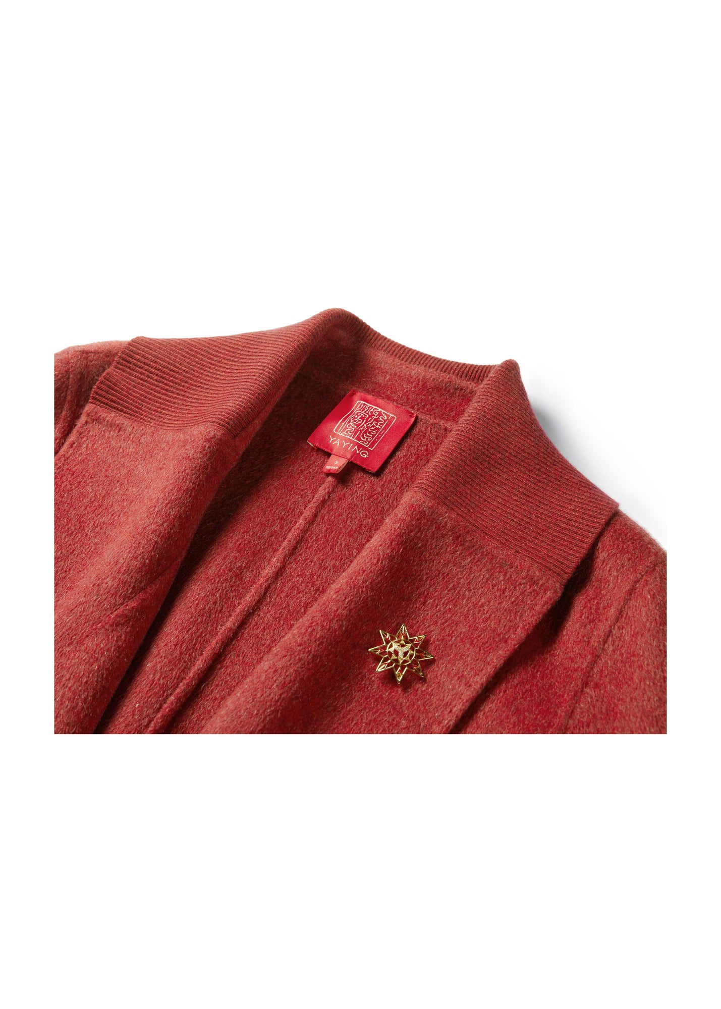 Wool Coat | Red