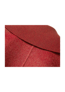 Wool Coat | Red