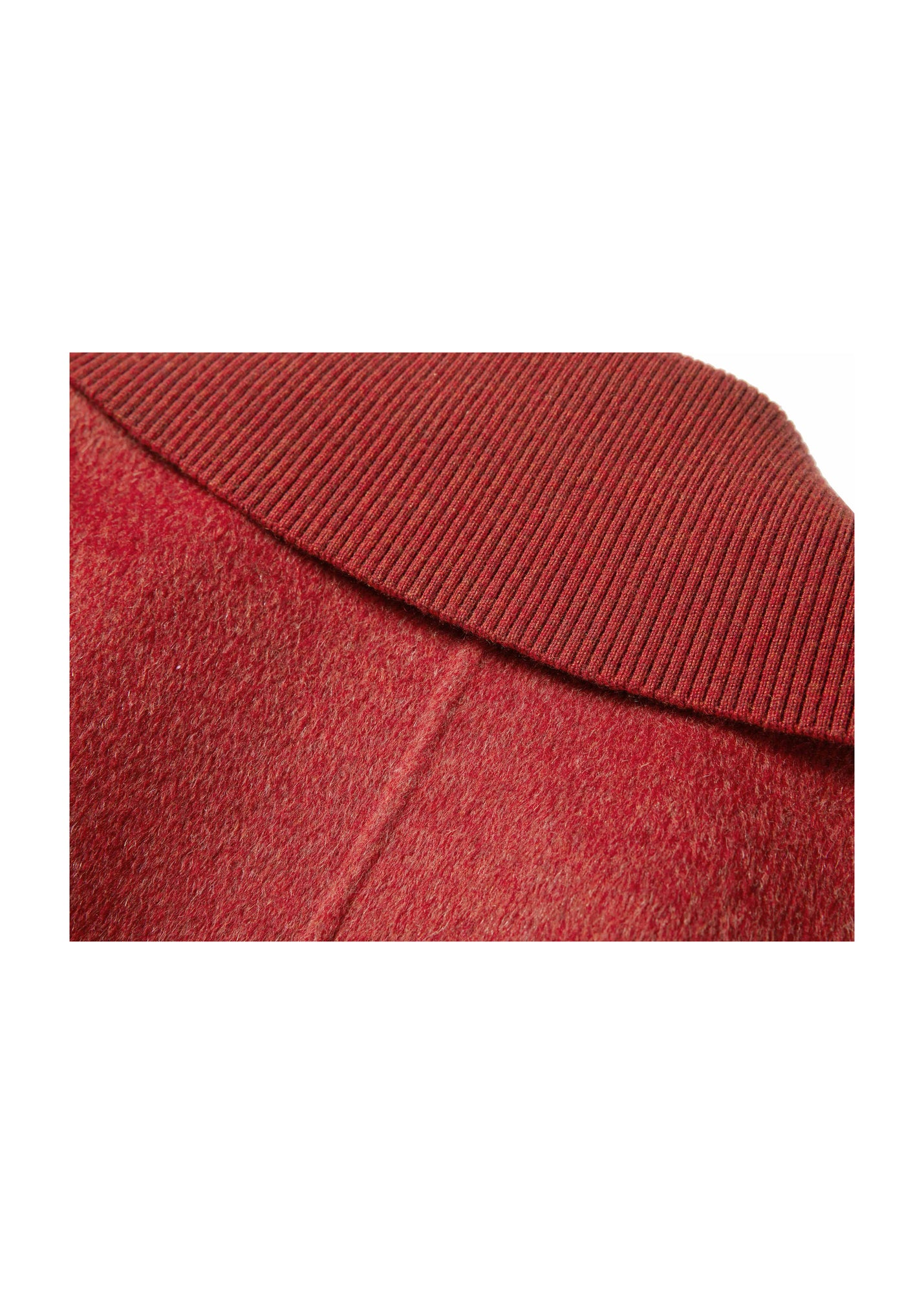Wool Coat | Red
