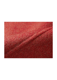 Wool Coat | Red