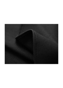 Wool Slim-Fit Dress | Black