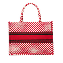 Dior | Pre-Owned Medium Dioramour Book Tote | Red