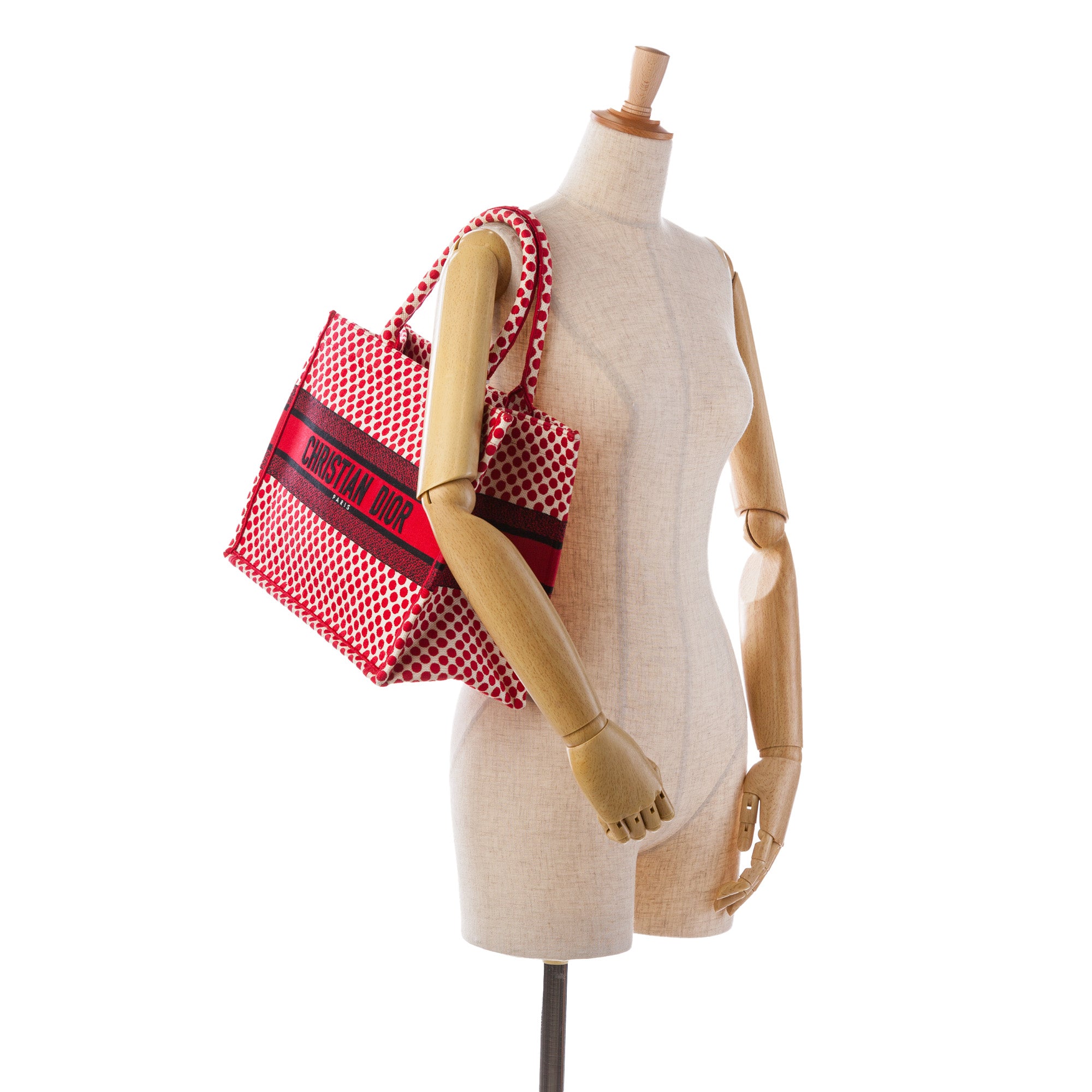 Dior | Pre-Owned Medium Dioramour Book Tote | Red