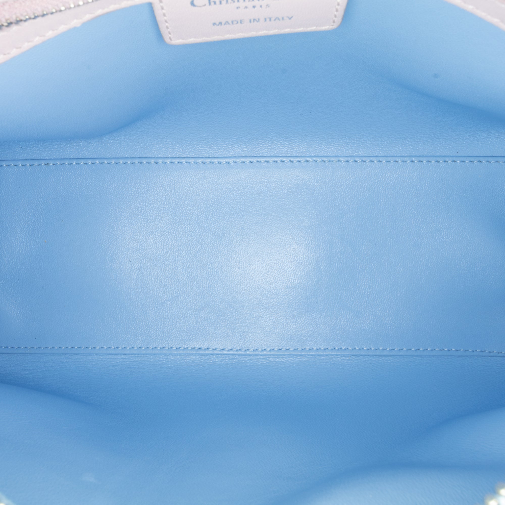 Dior | Pre-Owned Medium Tricolor Lambskin Cannage Lady - I | Purple/Red