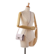 Hermes | Pre-Owned Evercolor Constance To Go Wallet | Pink/Light Pink