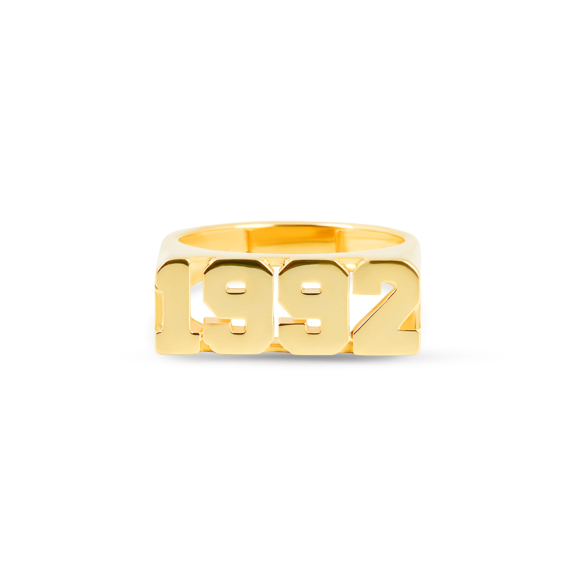 The Year Ring | Gold Vermeil