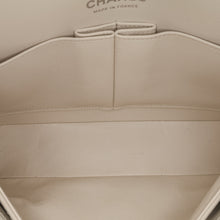 Chanel | Pre-Owned Small Classic Chevron Lambskin Double Flap | White/Off White