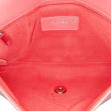 Chanel | Pre-Owned Crumpled Calfskin Bi Quilted Vintage Full Flap | Pink/Salmon