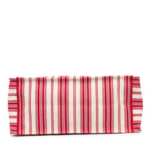 Dior | Pre-Owned Large Striped Book Tote | Red