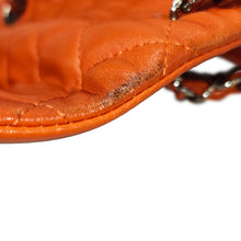 Chanel | Pre-Owned Mini Rectangular Classic Lambskin Single Flap | Orange