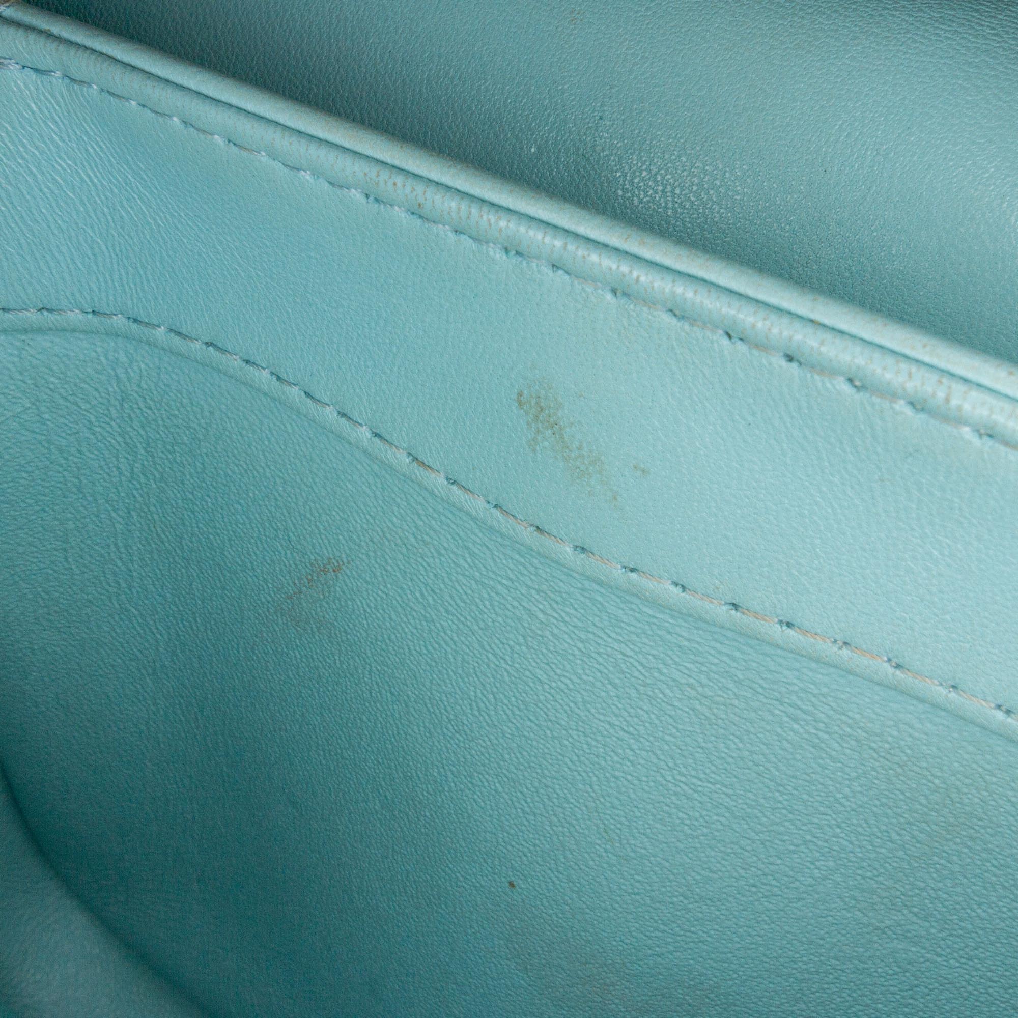 Chanel | Pre-Owned Small Quilted Lambskin Trendy CC Flap | Blue/Light Blue