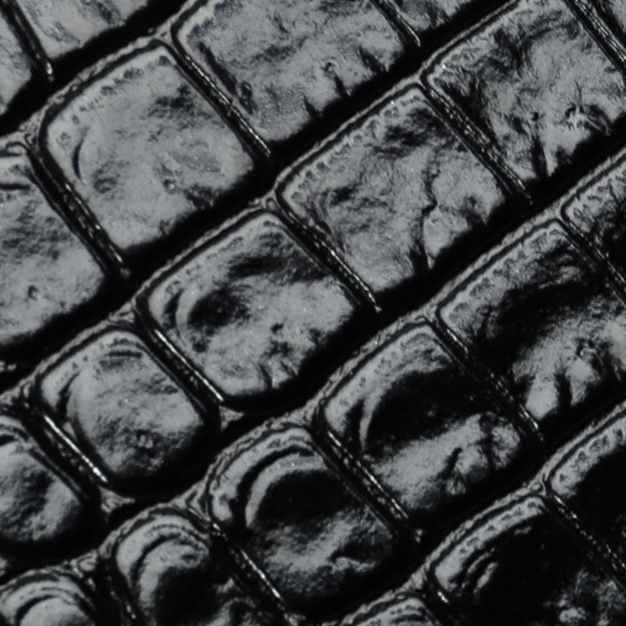 Saint Laurent | Pre-Owned Medium Crocodile Embossed Cassandra Top Handle Bag | Black