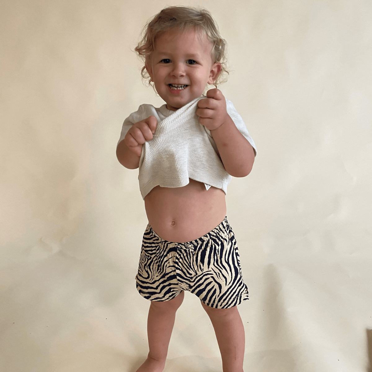 Mini Swim Trunk | Zebra