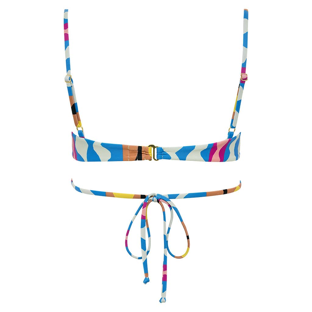 Simone Bikini Top | Abstract