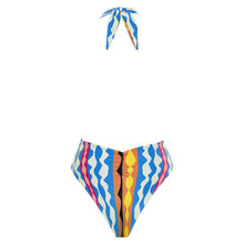 Tropez Tie-Up One-Piece | Abstract