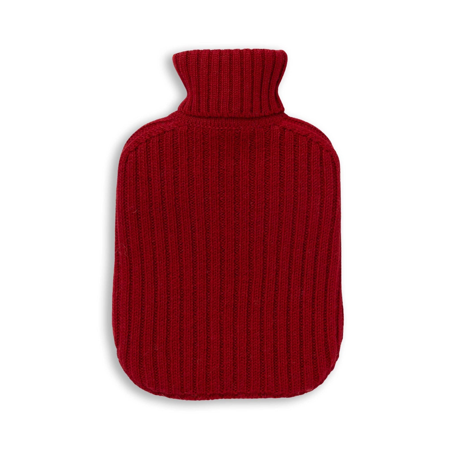 Ribbed Hot Water Bottle | Scarlet