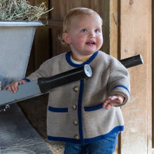 Kids | Salzburg Cardigan | Sand / Blue