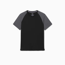 Featherweight Modal Tee | Black/Heather Gray