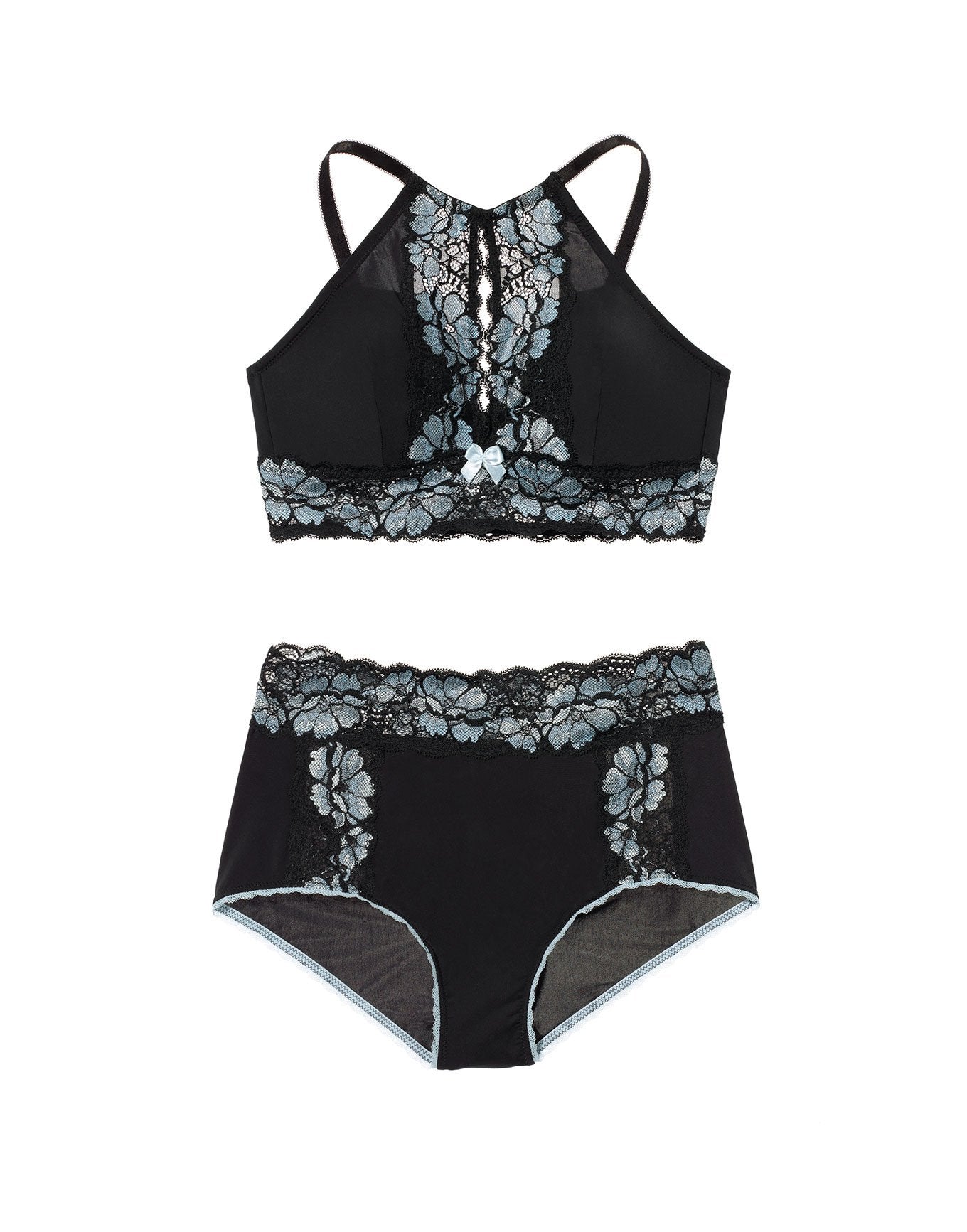 Adore Me Cashmina in color Jet Black and shape bralette