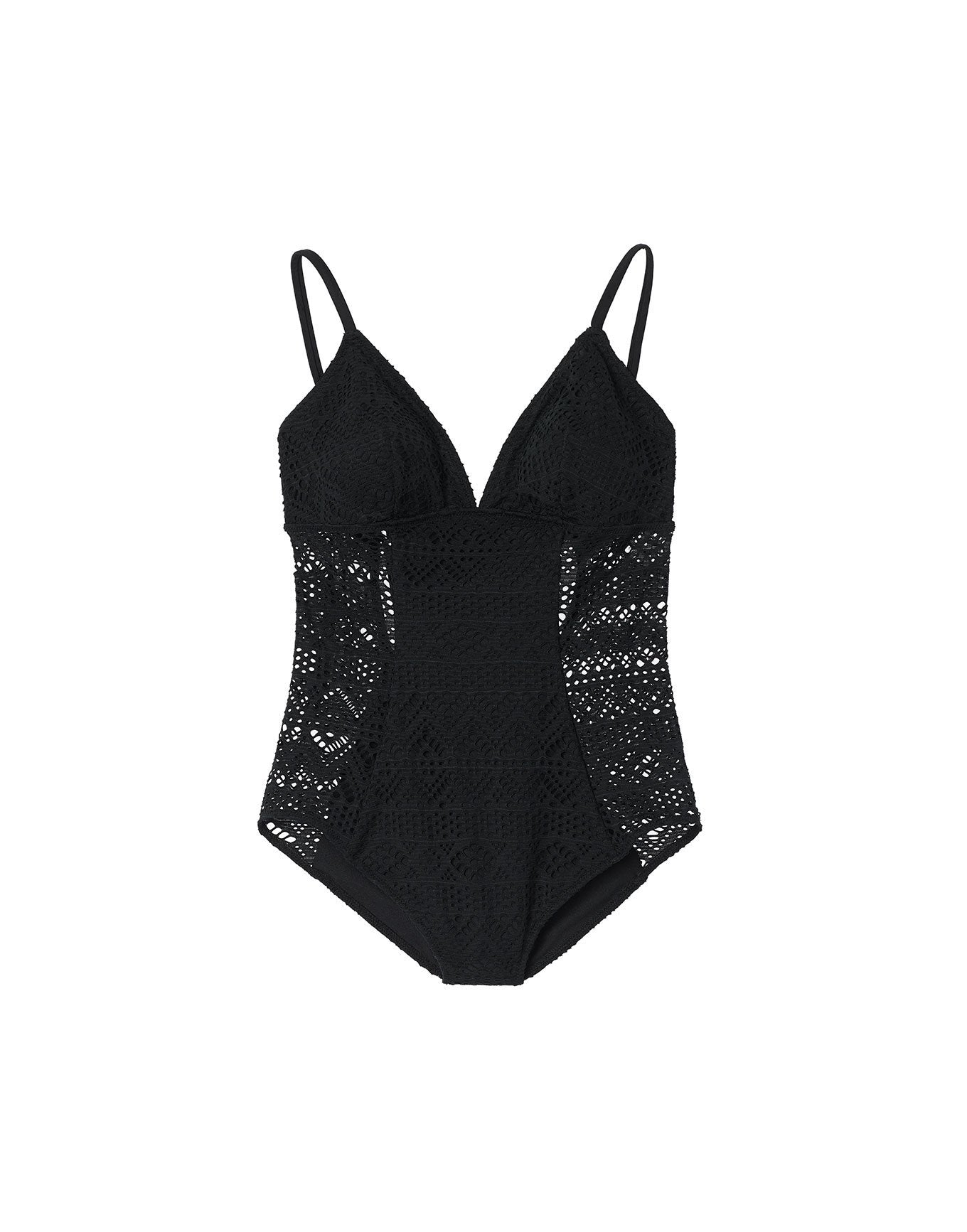 Adore Me Healani One Piece in color Jet Black and shape one piece