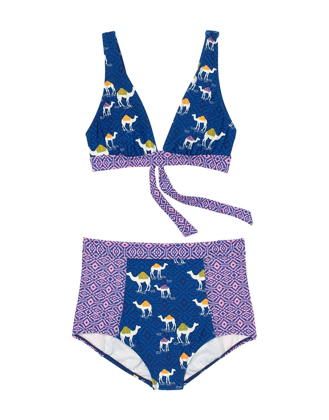 Adore Me Kaya in color Hump Day C01 and shape two piece