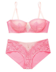 Adore Me Lilyana in color Sachet Pink and shape balconette