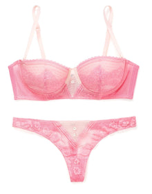 Adore Me Lilyana in color Sachet Pink and shape balconette