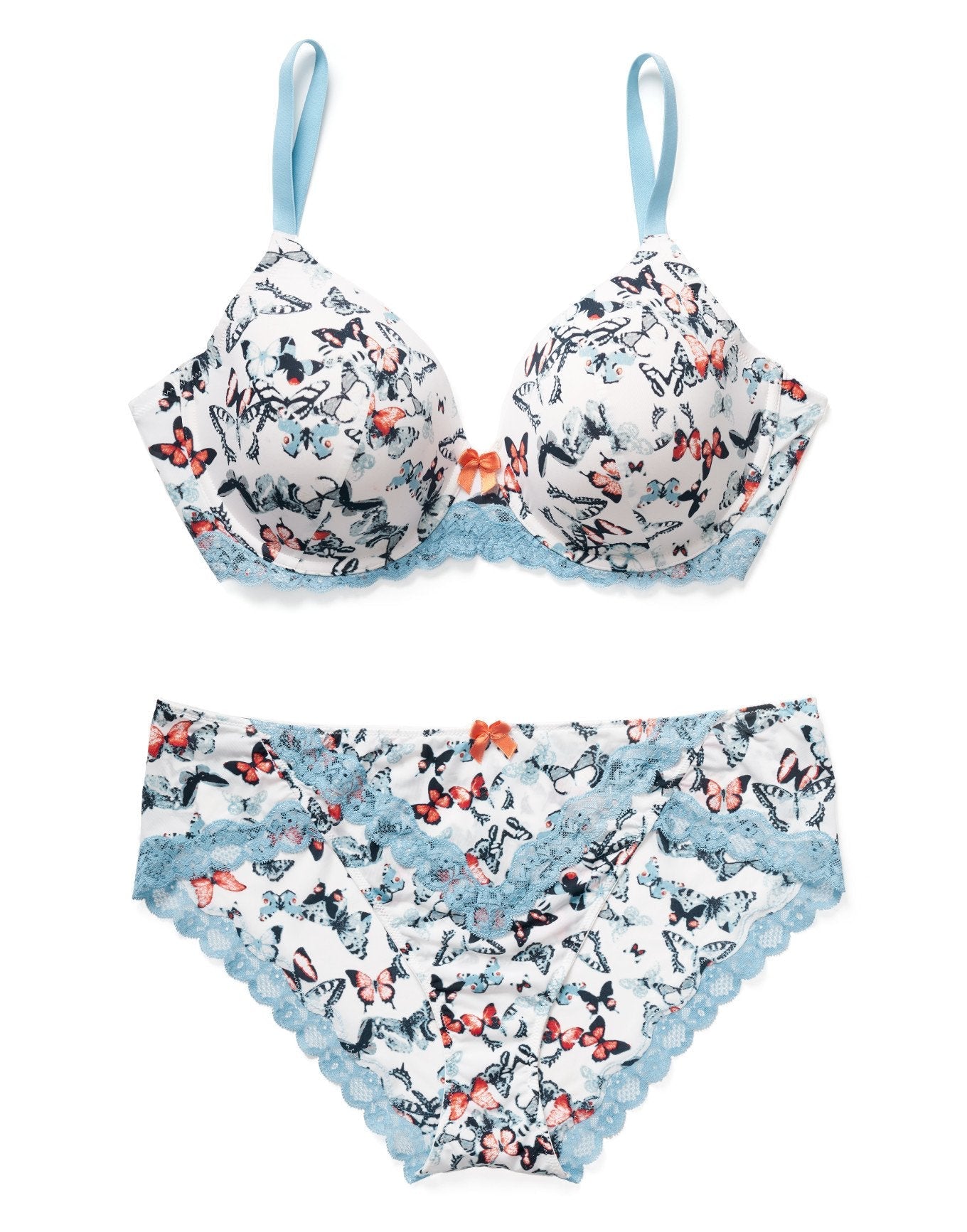 Adore Me Nare in color Flying Butterflies C02 V2 and shape full coverage