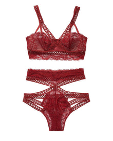 Adore Me Verana in color Biking Red and shape balconette