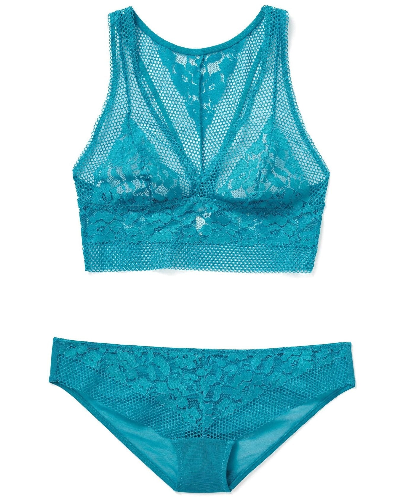 Adore Me Jamie in color Bluebird and shape bralette