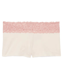 Adore Me Leondra Cotton Shortie in color Whisper White and shape shortie