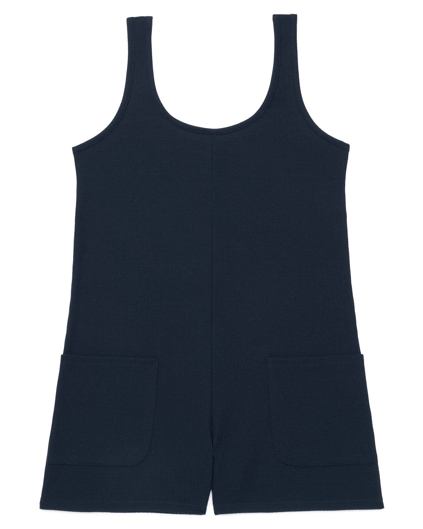 Adore Me Alisa Romper in color Dark Sapphire and shape romper