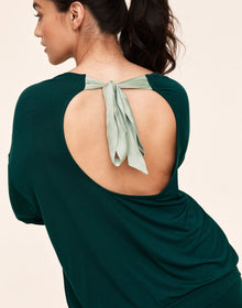 Adore Me Lyanna PJ Short Set in color Ponderosa Pine and shape pj
