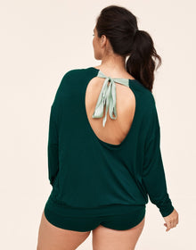 Adore Me Lyanna PJ Short Set in color Ponderosa Pine and shape pj
