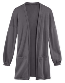 Adore Me Frida Soft Knit Cardigan in color Excalibur and shape cardigan