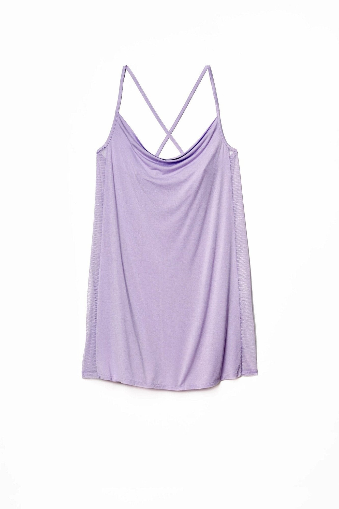 Adore Me Monika Slip in color Pastel Lilac and shape slip