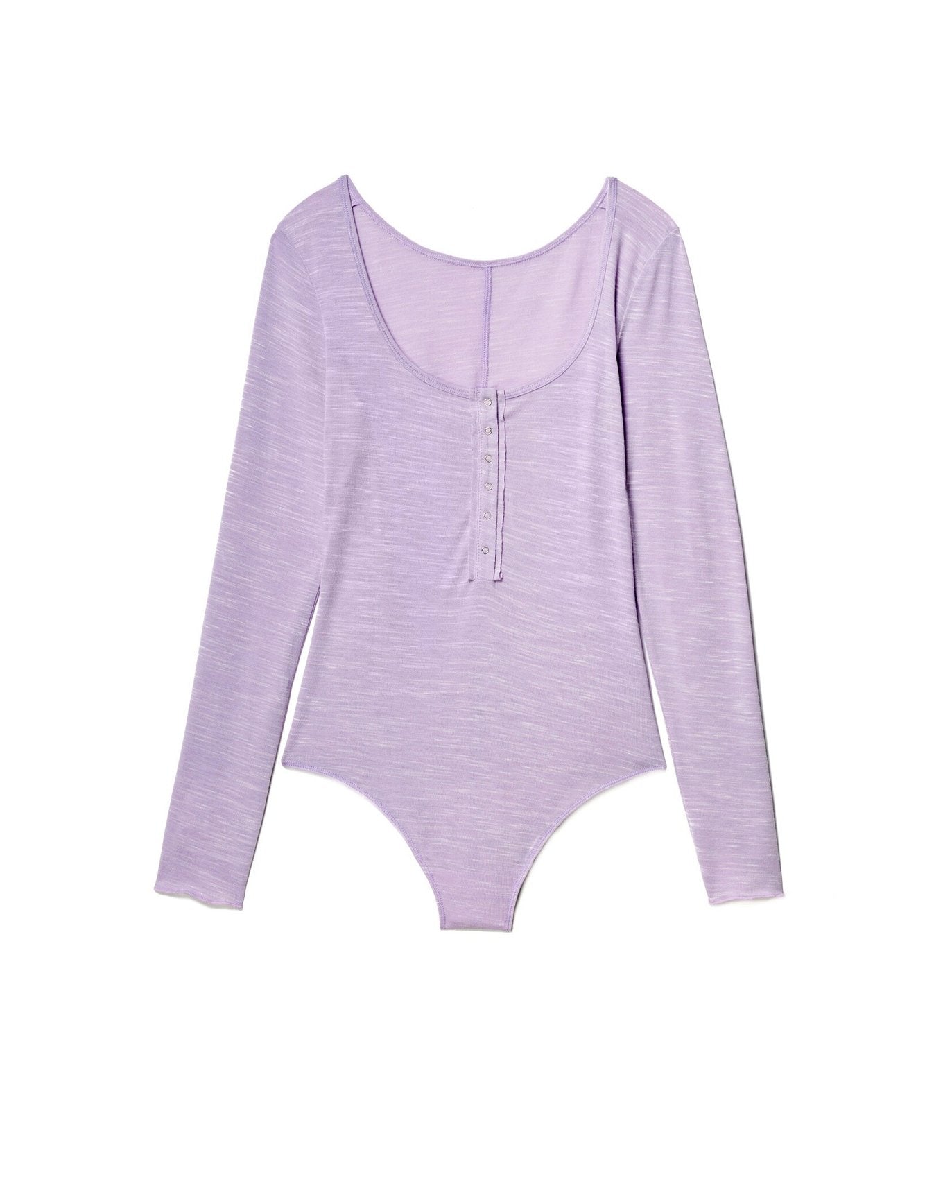 Adore Me Havyn Bodysuit in color Pastel Lilac and shape bodysuit