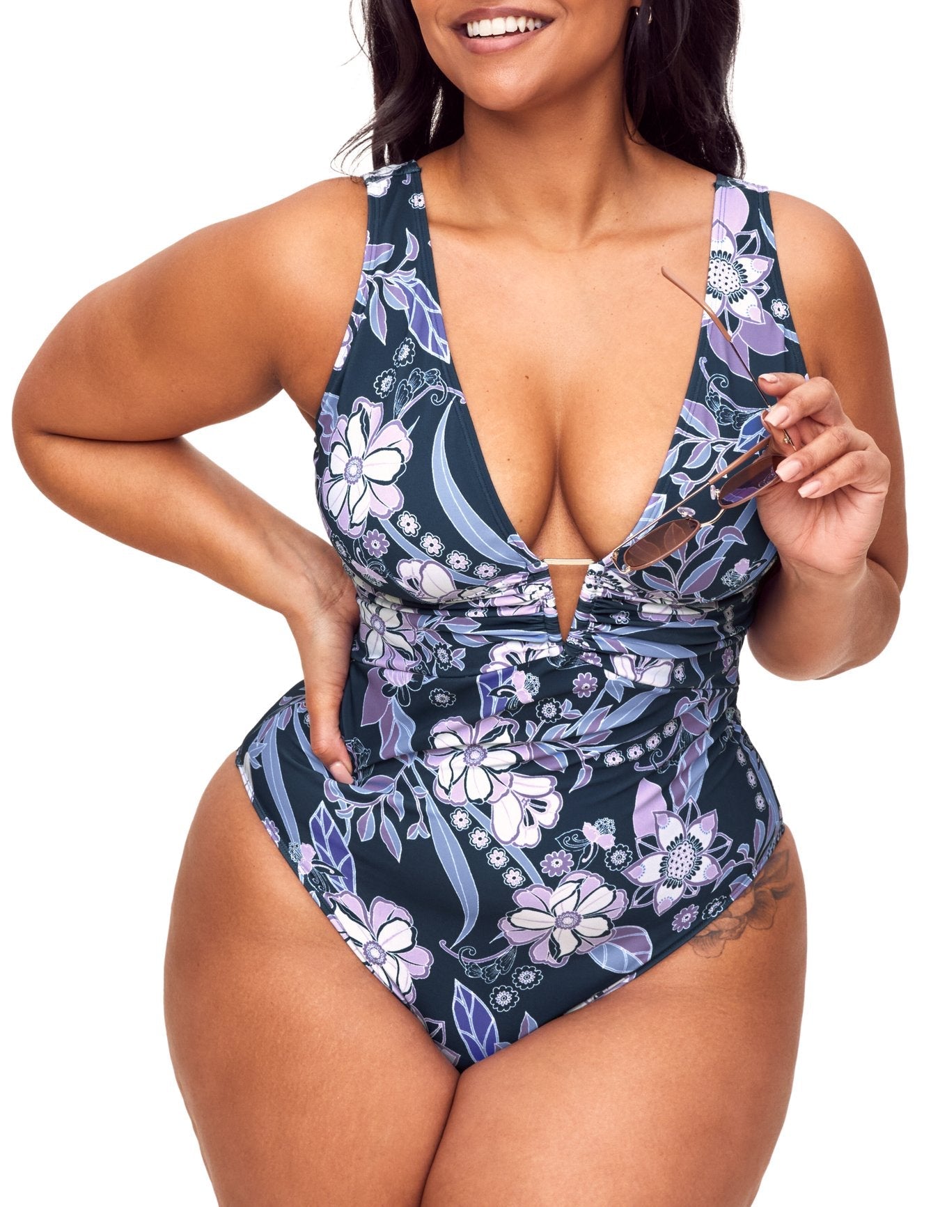 Adore Me Andria One-Piece in color Bohemian Dreams C02 and shape one piece