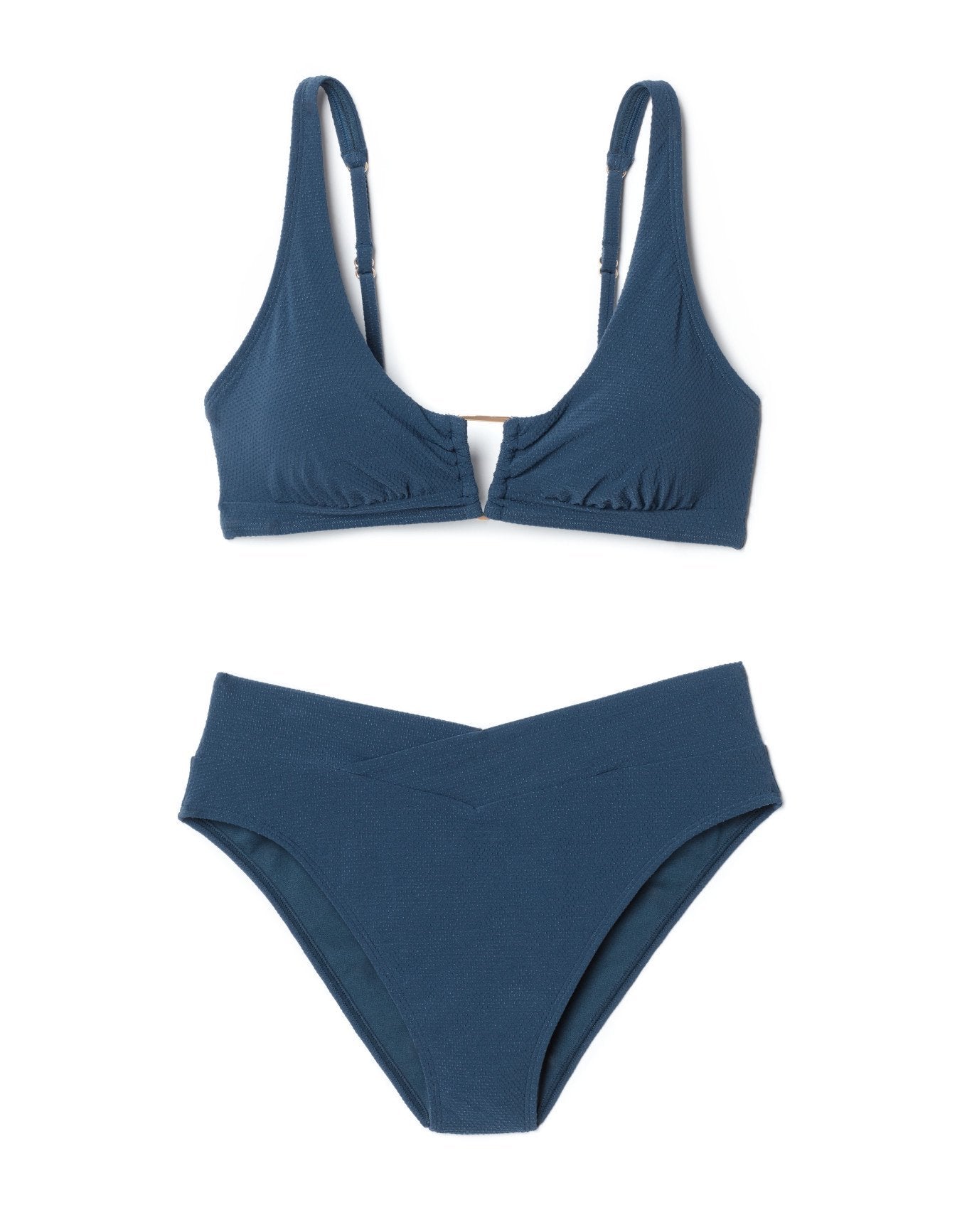 Adore Me Coraline in color Dark Denim and shape two piece