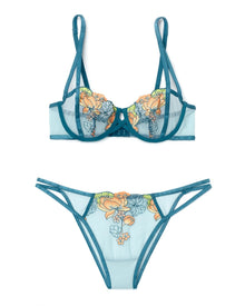 Adore Me Jayda in color Lotus Pond Embroidery C02 and shape balconette