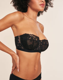 Adore Me Ira in color Jet Black and shape balconette