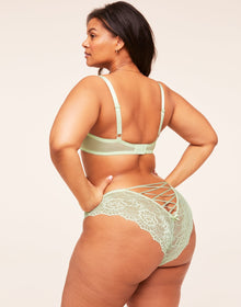 Adore Me Enny Contour Balconette Bra in color Reed and shape balconette