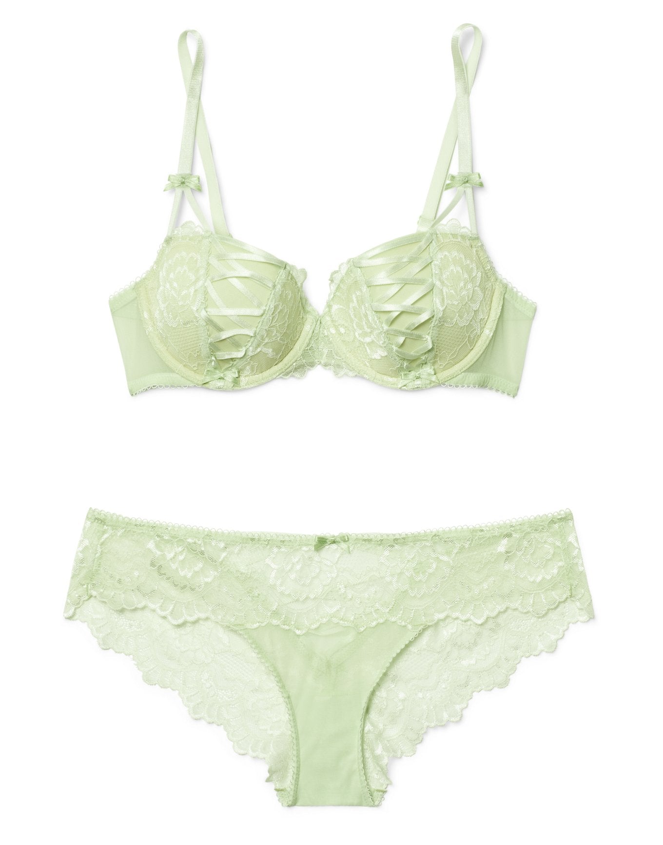 Adore Me Enny Contour Balconette Bra in color Reed and shape balconette