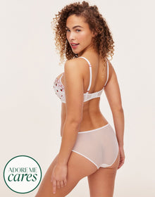 Adore Me Bettie Bra in color Bright White and shape balconette