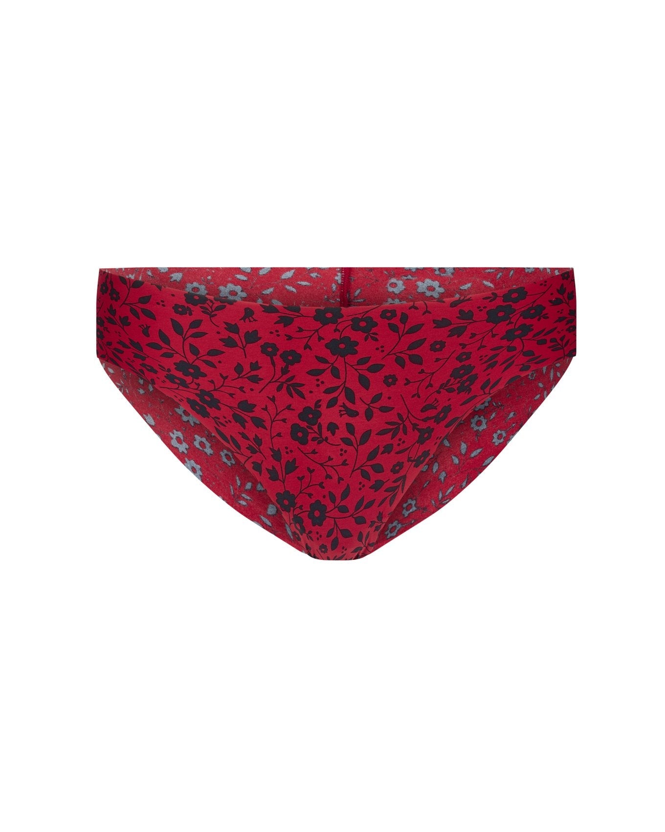 Adore Me Mabel Invisible Pack Hipster Panty Pack in color MULTI-BRW VDAY PRINT CO1 and shape hipster