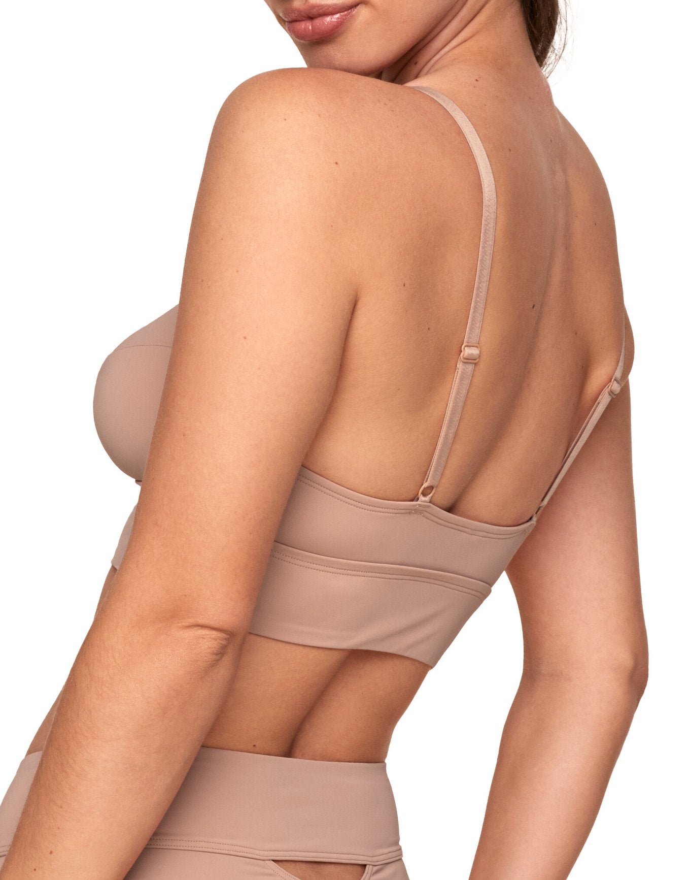 Adore Me Fatima Unlined Demi in color Cafe Creme (Cafe Creme) and shape demi