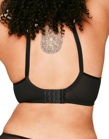 Adore Me Enora Nursing in color Jet Black and shape bralette